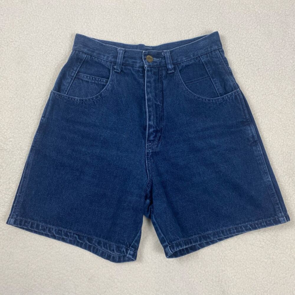 Chazzz by Charles Ghailian Vintage High Waist Classic Blue Jean Shorts Size 9
